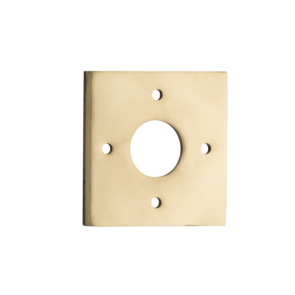 Adaptor Plate - Square Polished Brass
