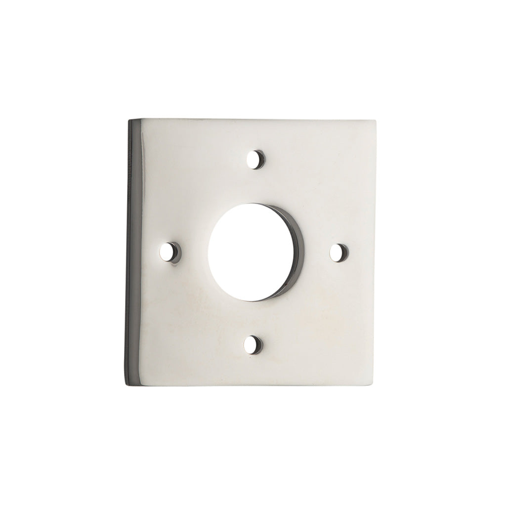 Adaptor Plate - Square Polished Nickel