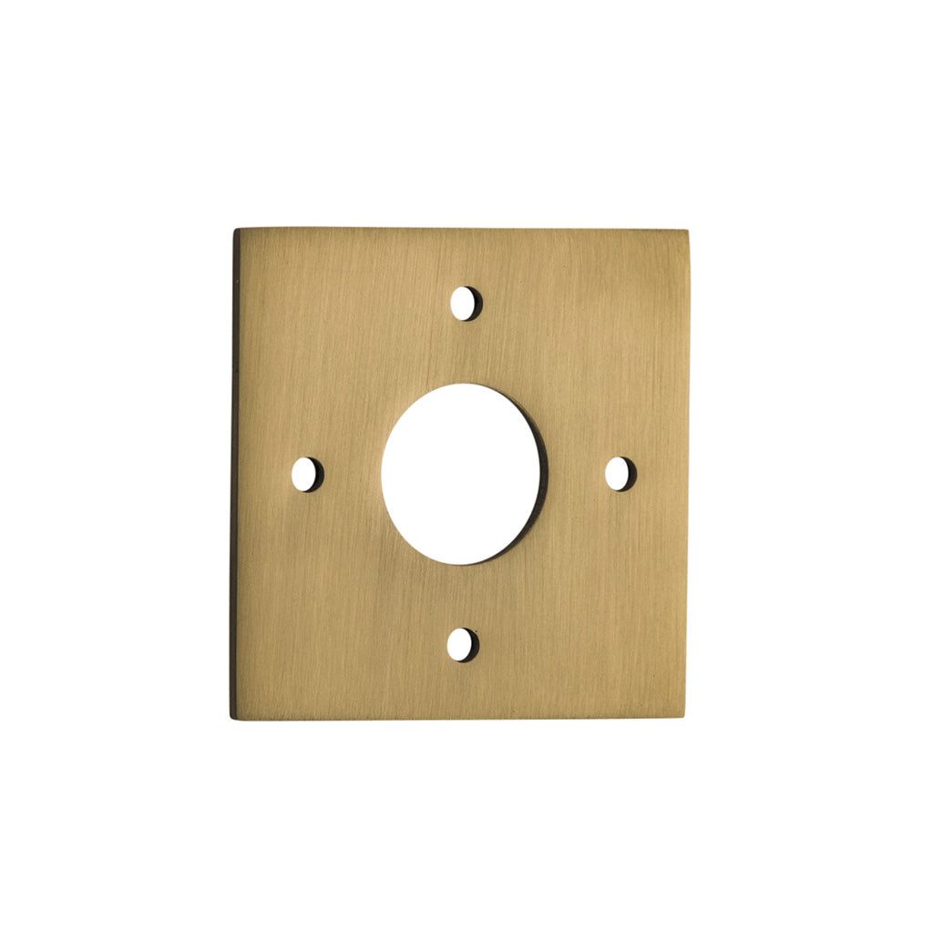 Adaptor Plate - Square Brushed Brass