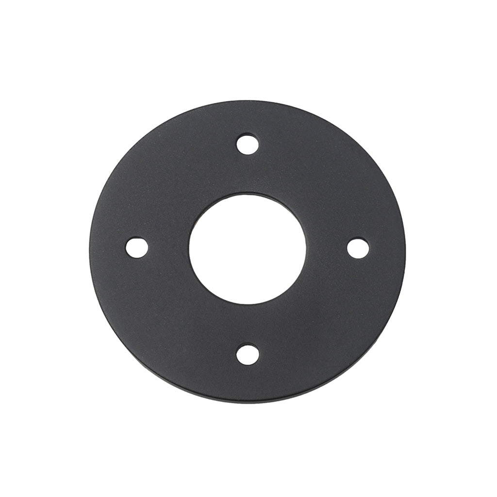 Adaptor Plate - Round Matt Black