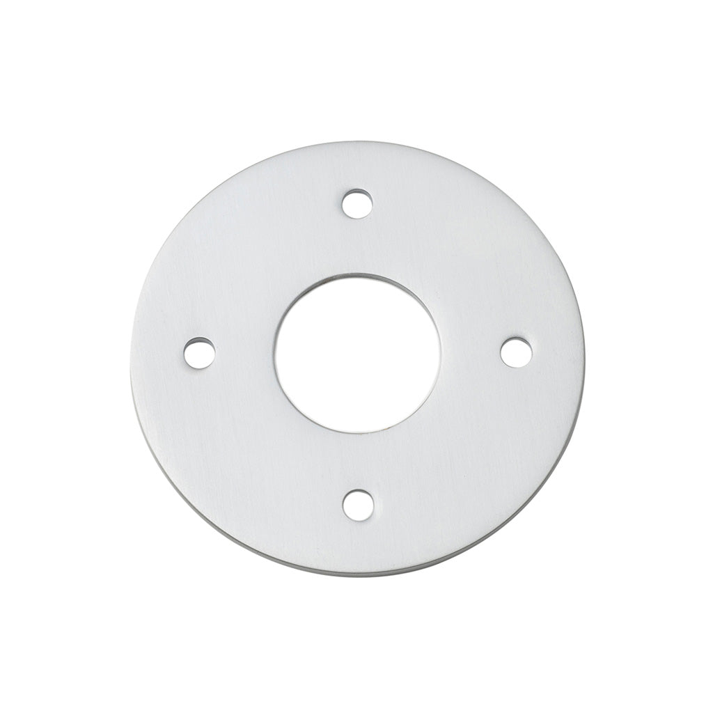 Adaptor Plate - Round Brushed Chrome