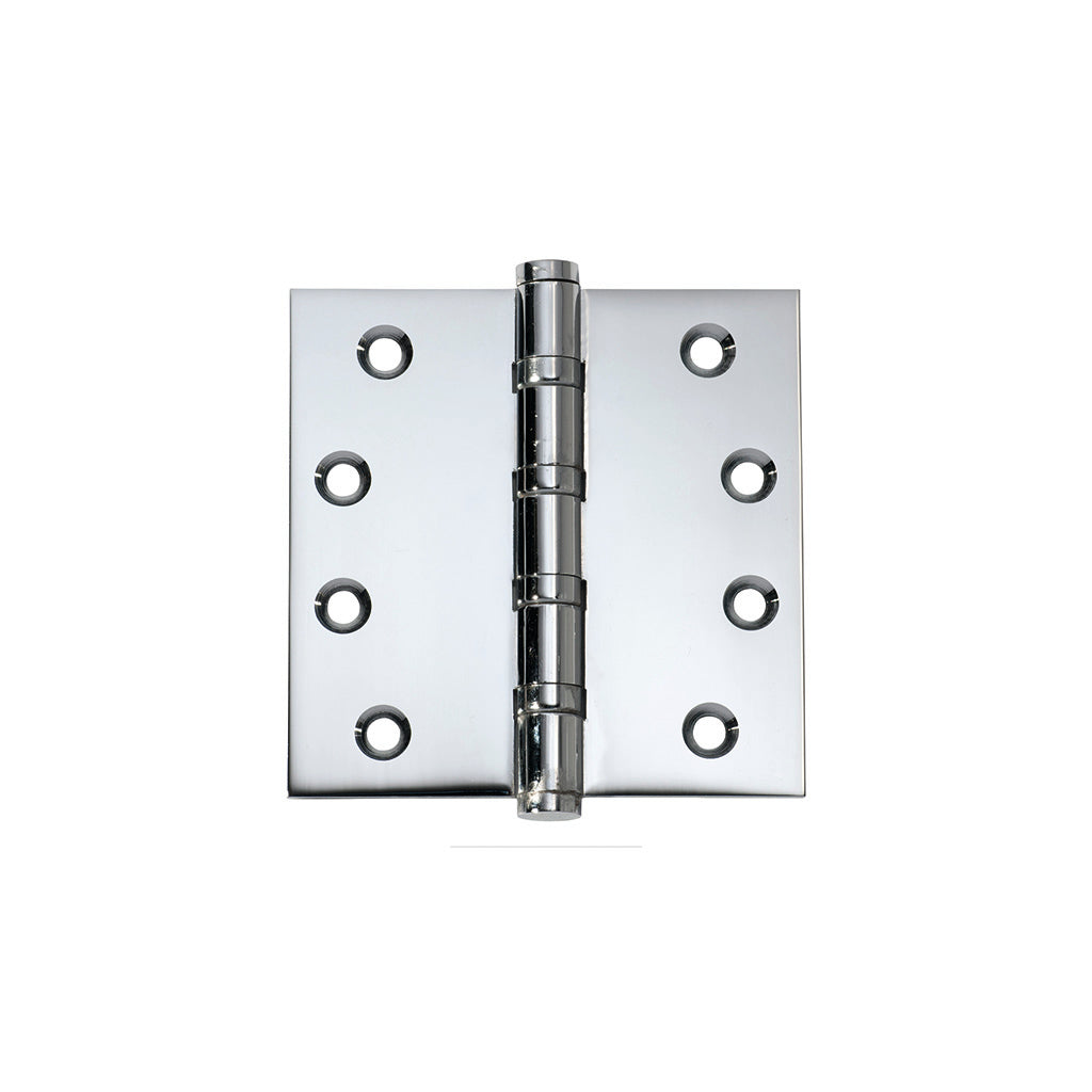 Ball Bearing Hinge - H100xW100mm Chrome Plated