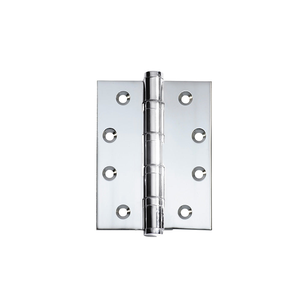 Ball Bearing Hinge - H100xW75mm Chrome Plated