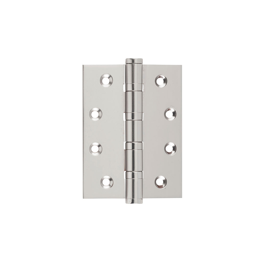 Ball Bearing Hinge - H100xW75mm Satin Nickel
