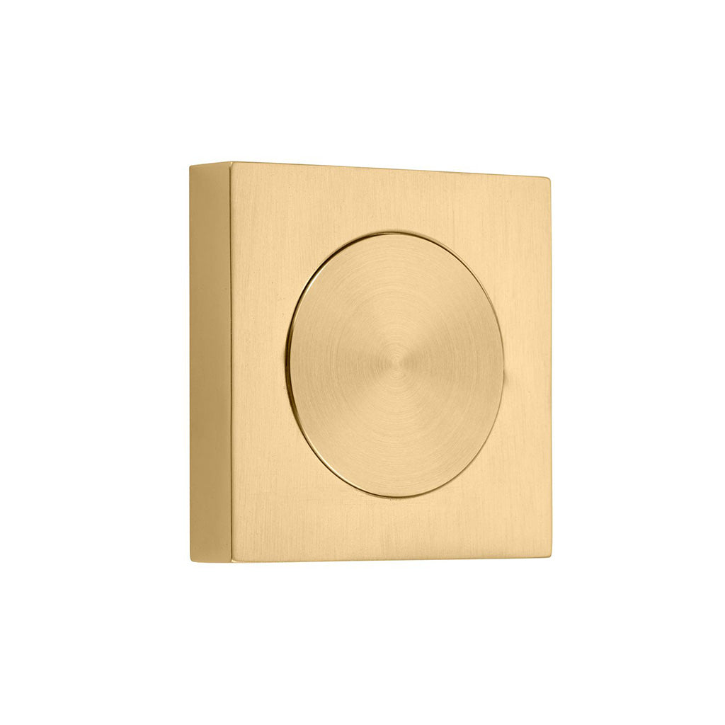 Blank Rose - Square Brushed Gold PVD