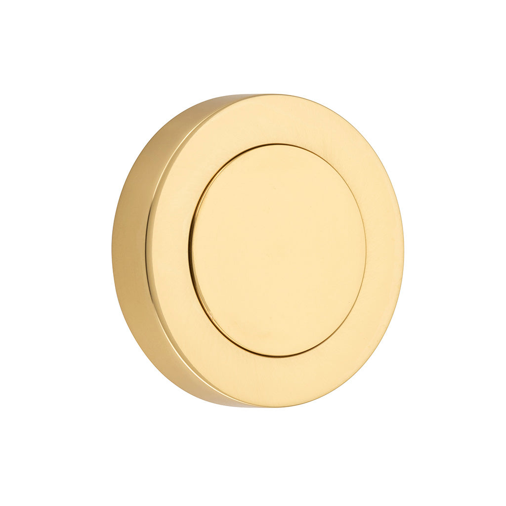 Blank Rose - Round Polished Brass