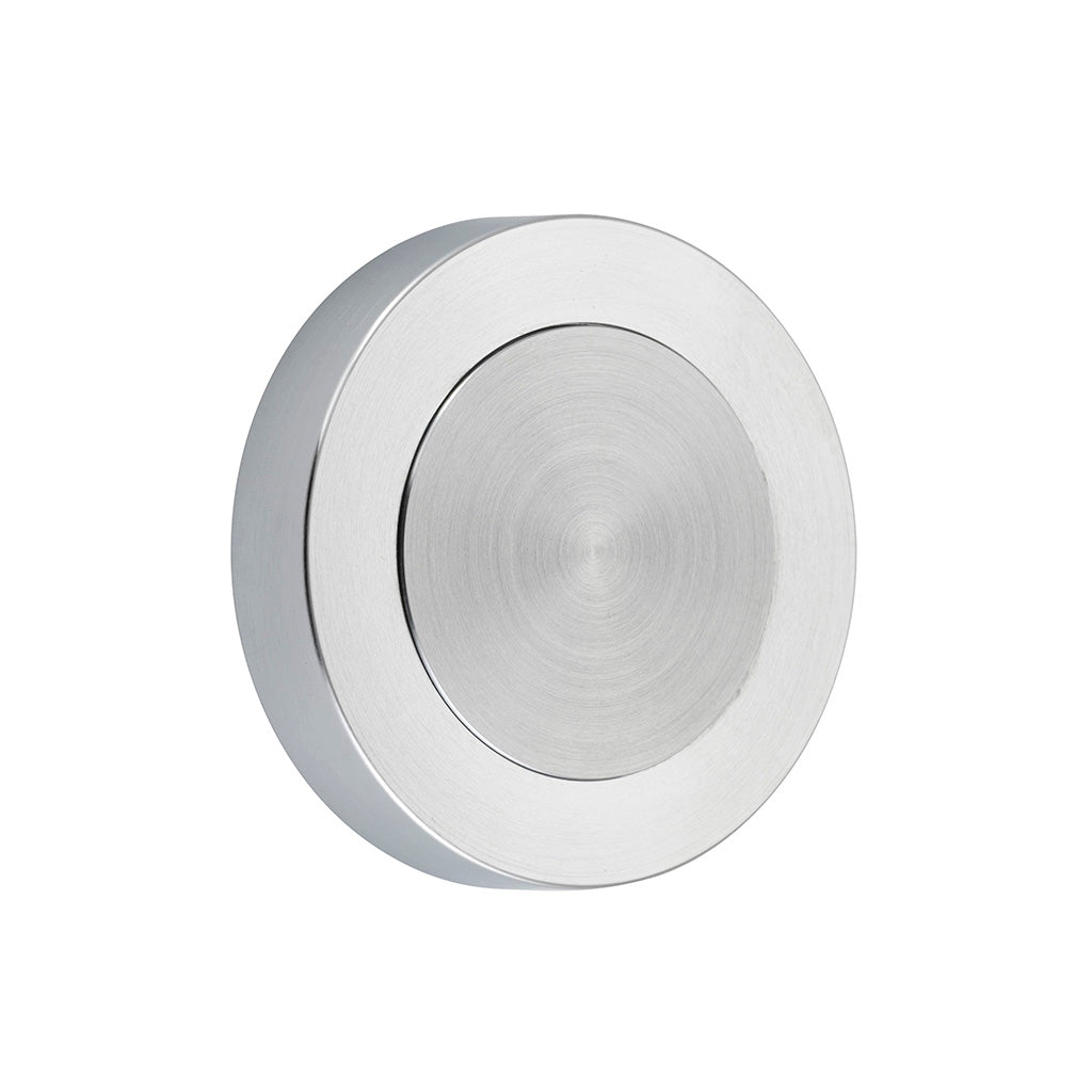 Blank Rose - Round Brushed Chrome