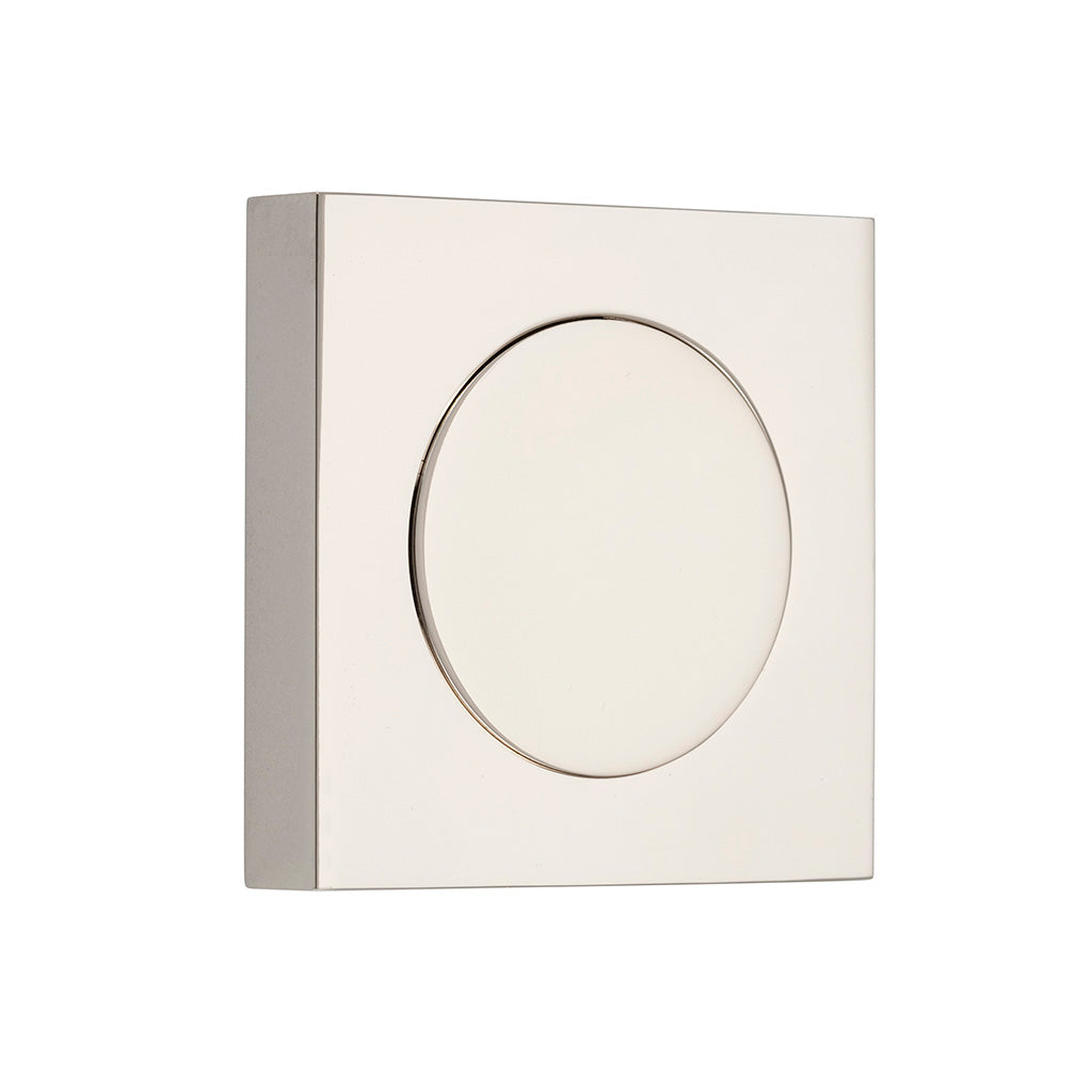 Blank Rose - Square Polished Nickel
