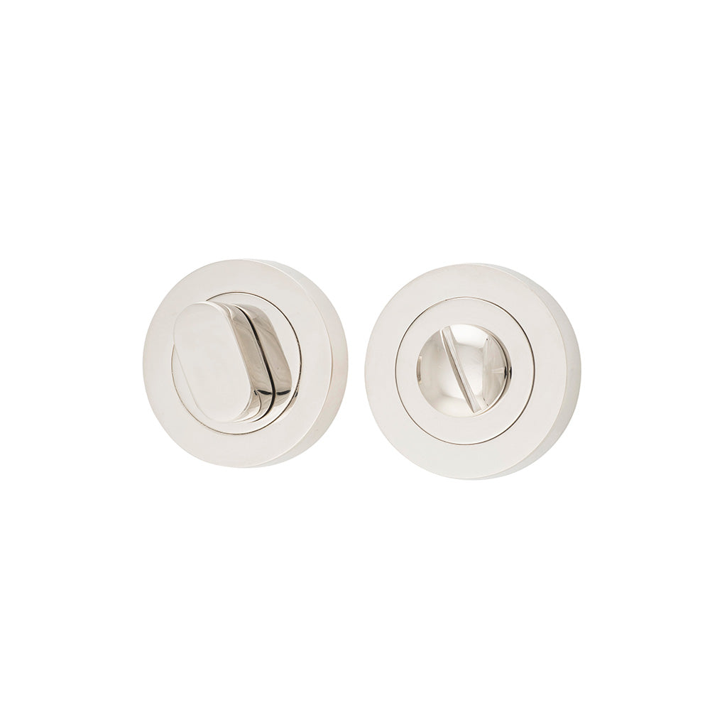 Privacy Turn - Round Polished Nickel