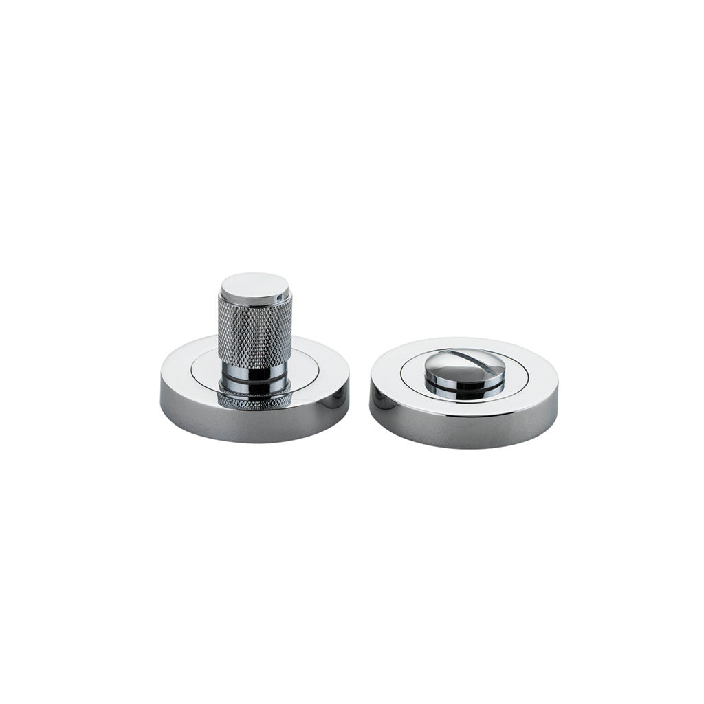 Brunswick Privacy Turn - Round Polished Chrome