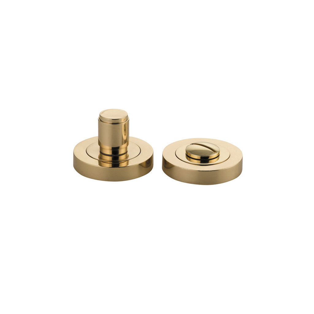 Berlin Privacy Turn - Round Polished Brass