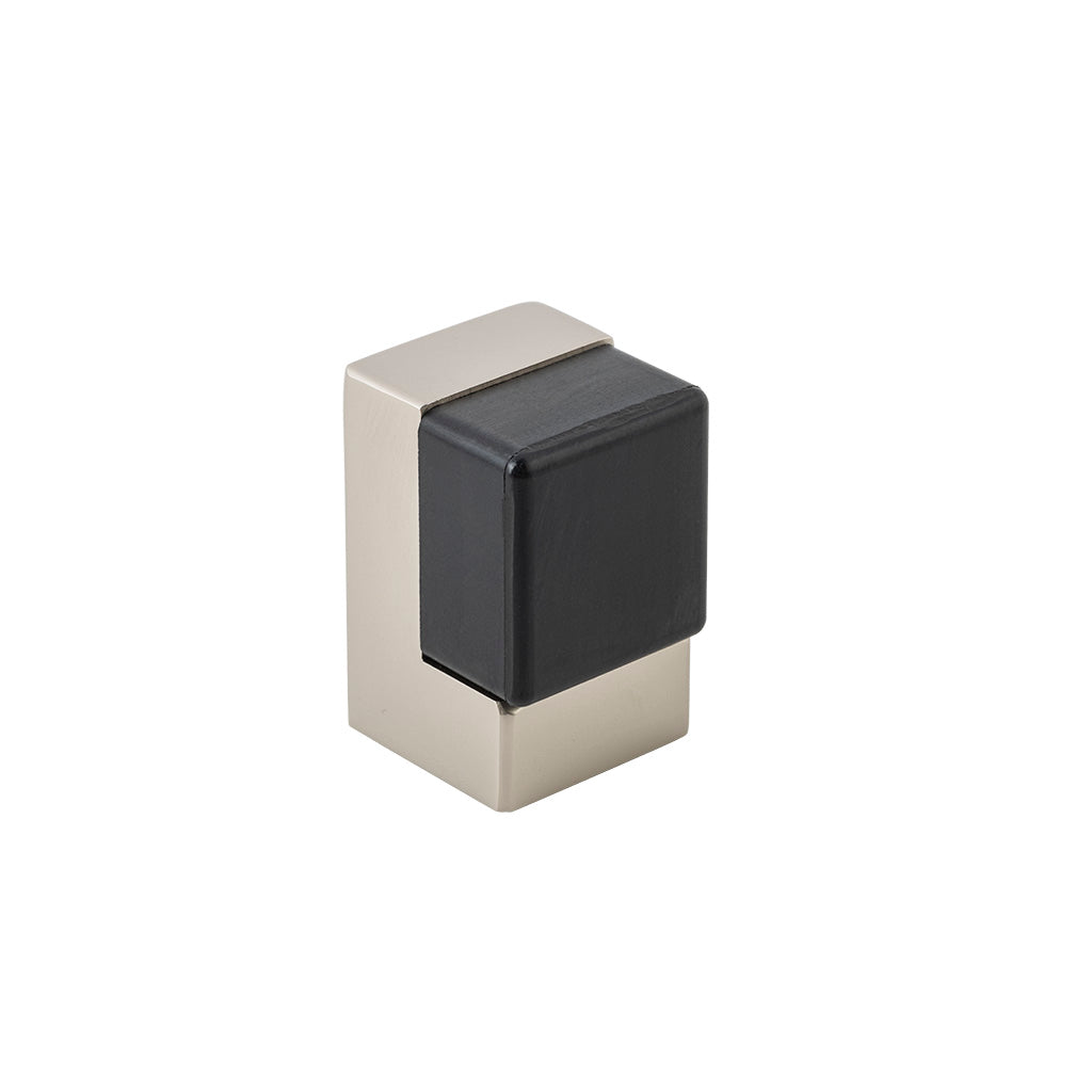 Square Door Stop Satin Nickel