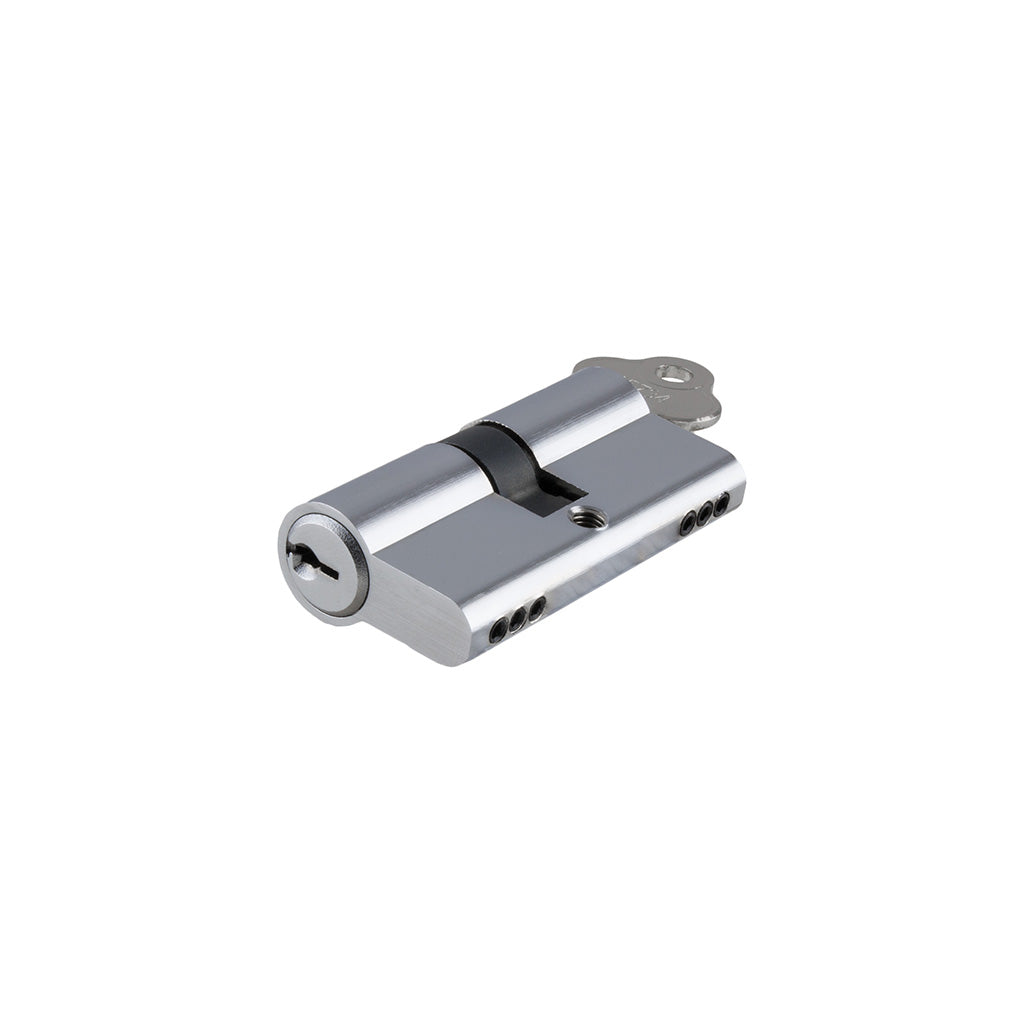 Euro Cylinder Key-Key 3 Pin Polished Chrome