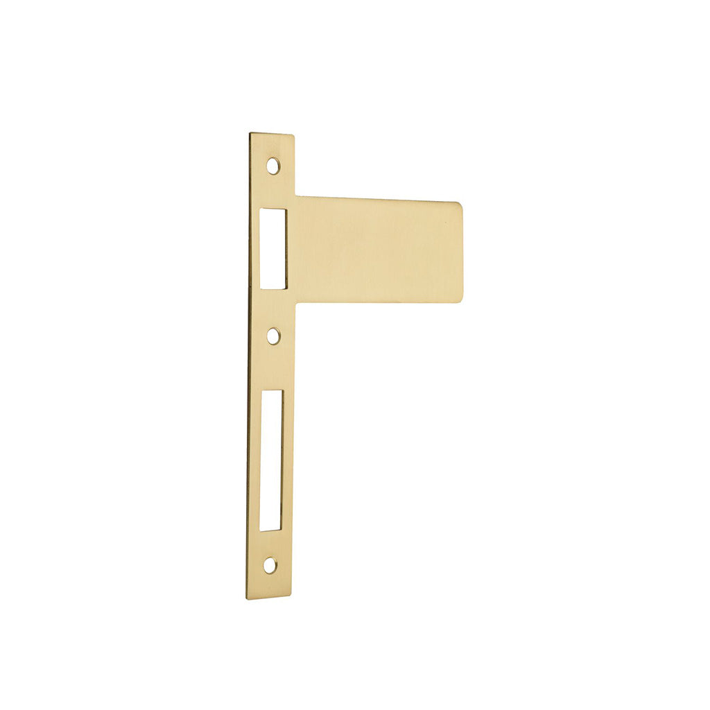 Extended 85mm Strikers - H198xW122mm Brushed Gold PVD