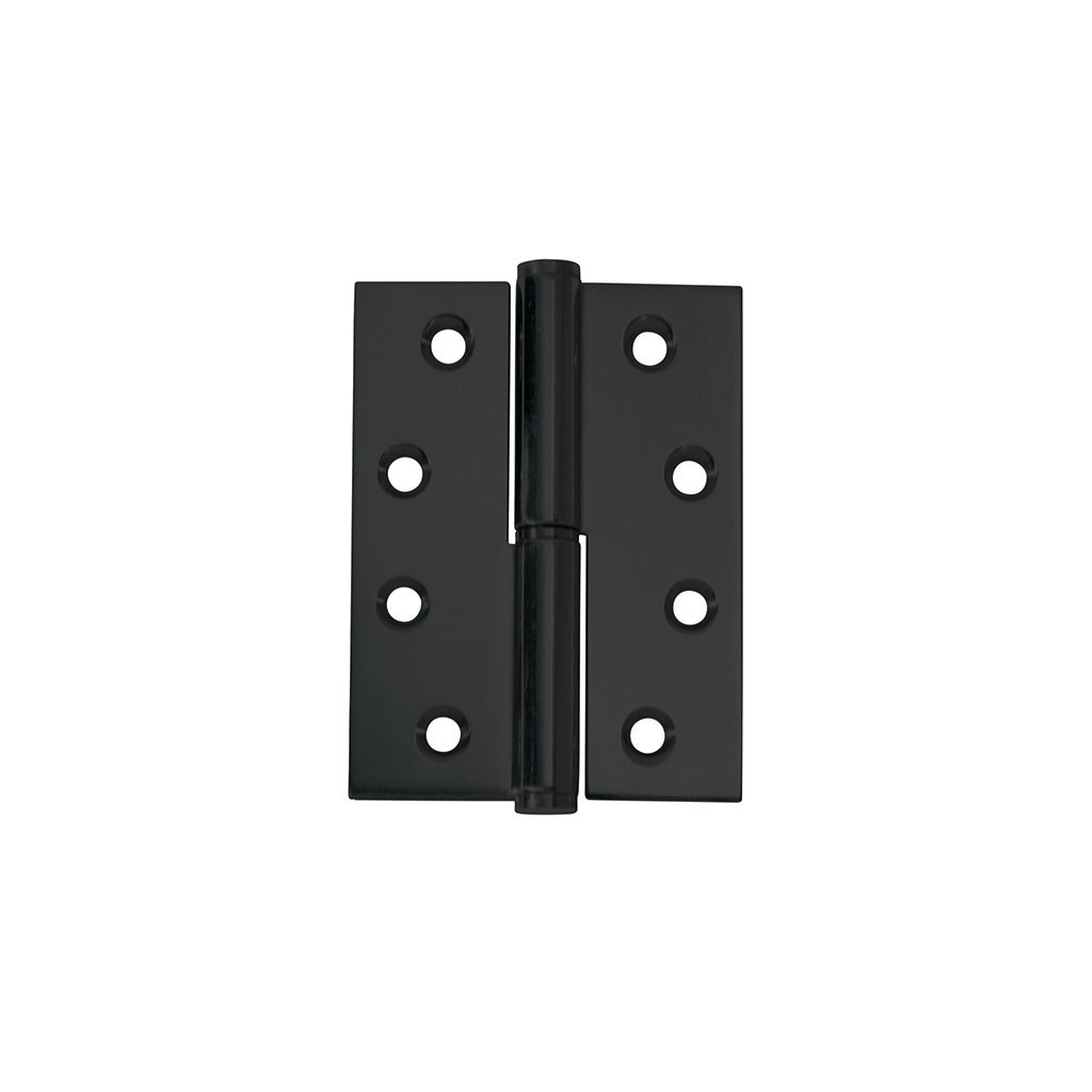 Lift Off Hinge - LH H100xW75mm Matt Black