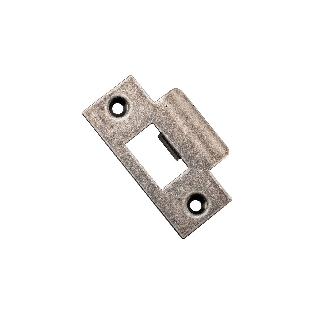 Metal Door Tube Latch Striker Distressed Nickel