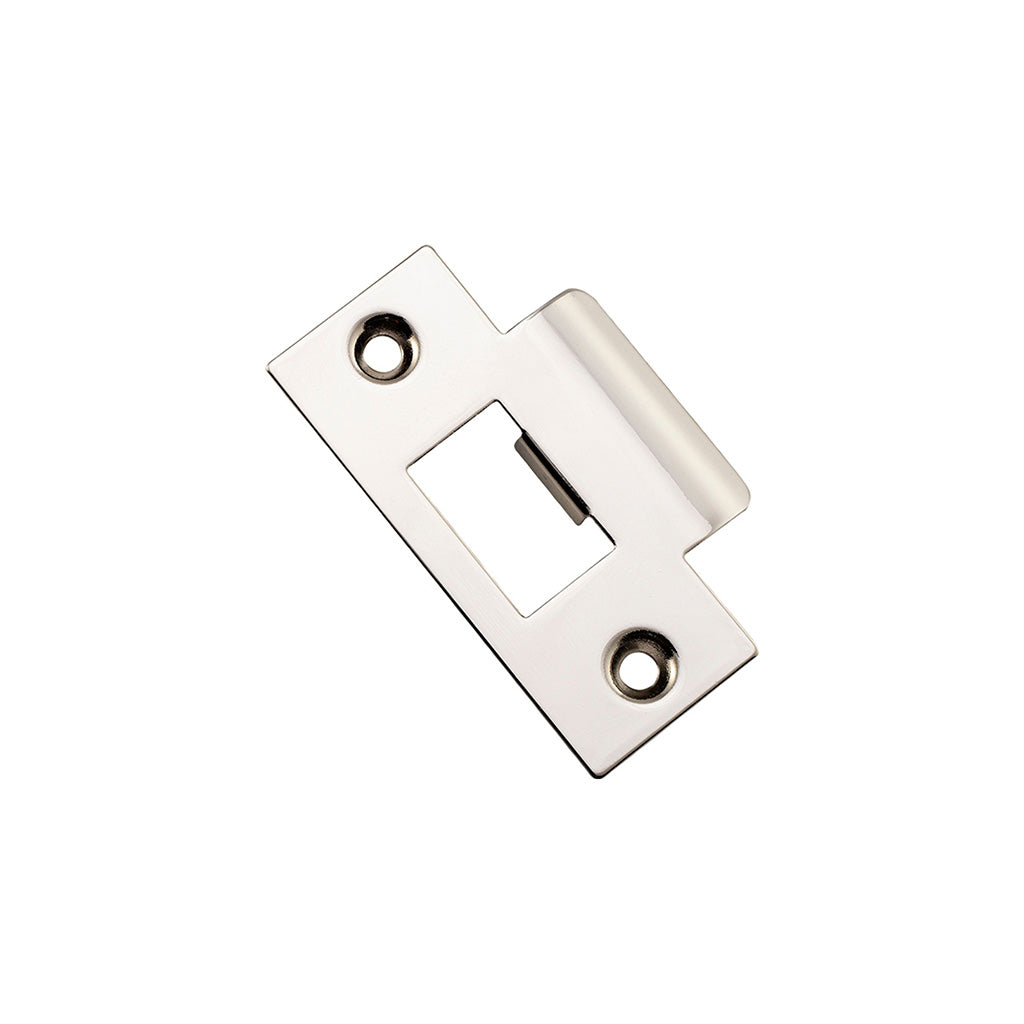 Metal Door Tube Latch Striker Polished Nickel