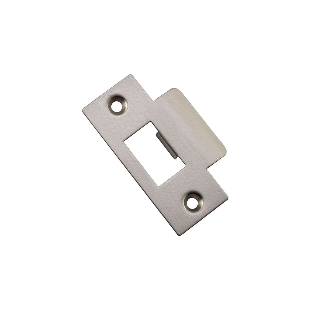 Metal Door Tube Latch Striker Satin Nickel