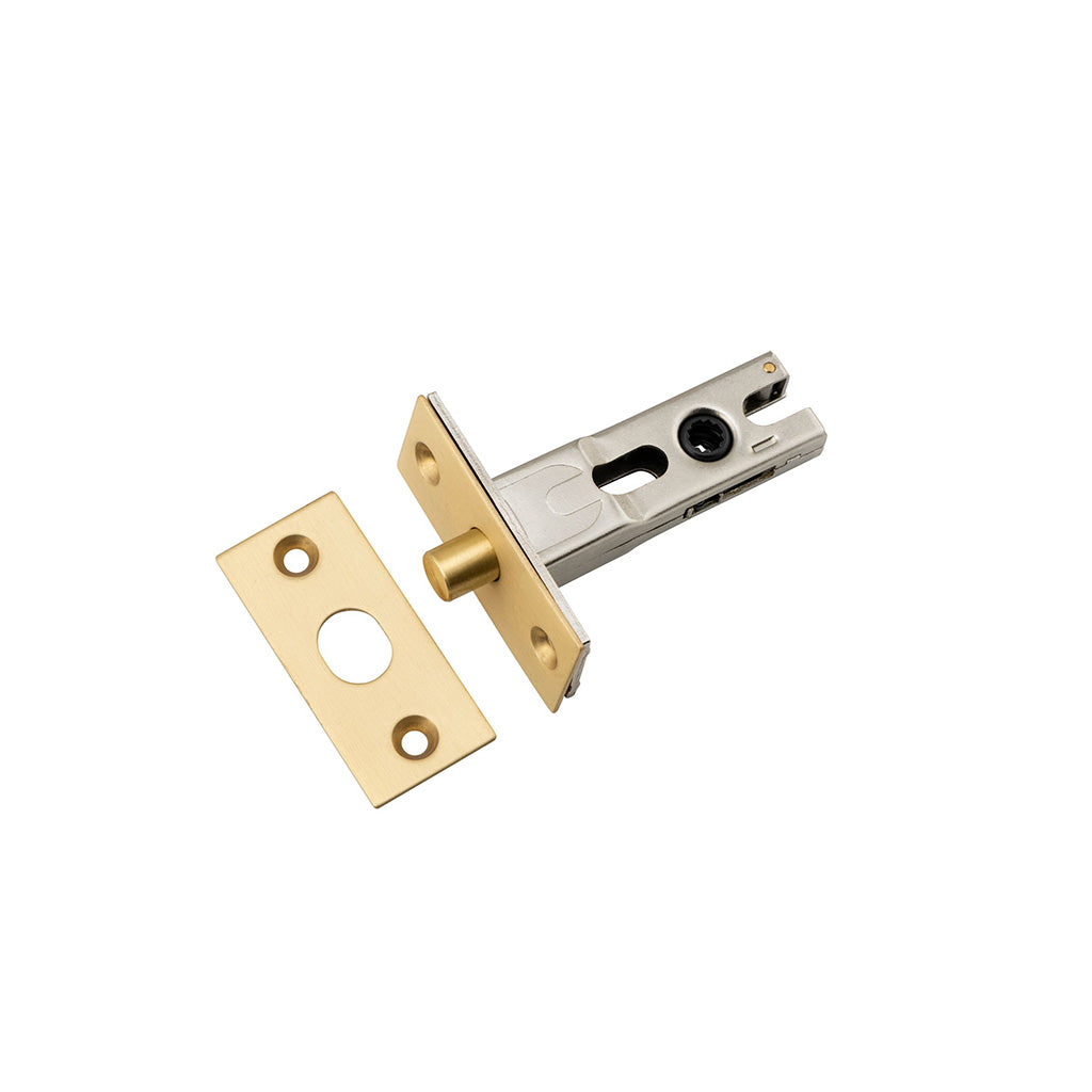Privacy Bolt - Round Brushed Gold PVD / 45mm