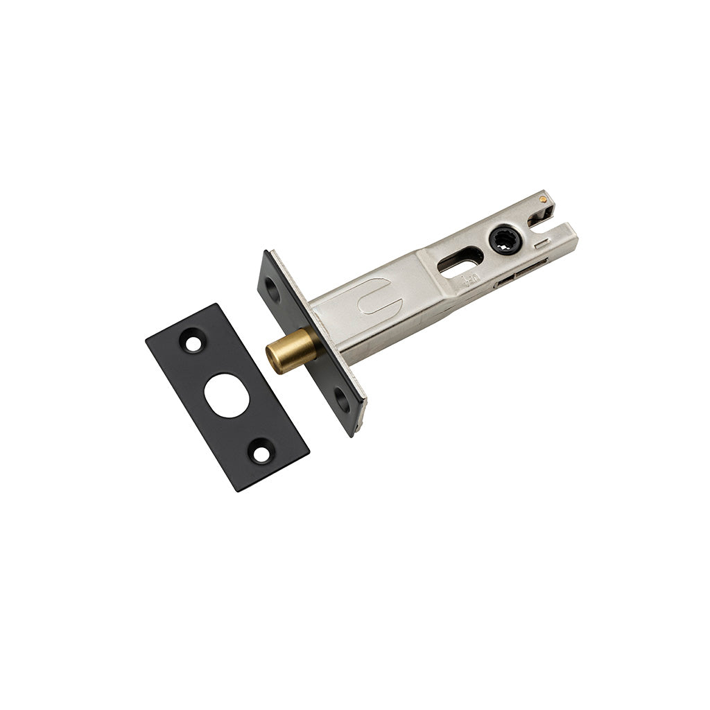 Privacy Bolt - Round Matt Black / 70mm