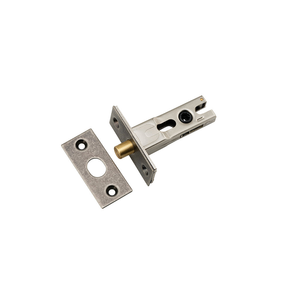 Privacy Bolt - Round Distressed Nickel / 45mm