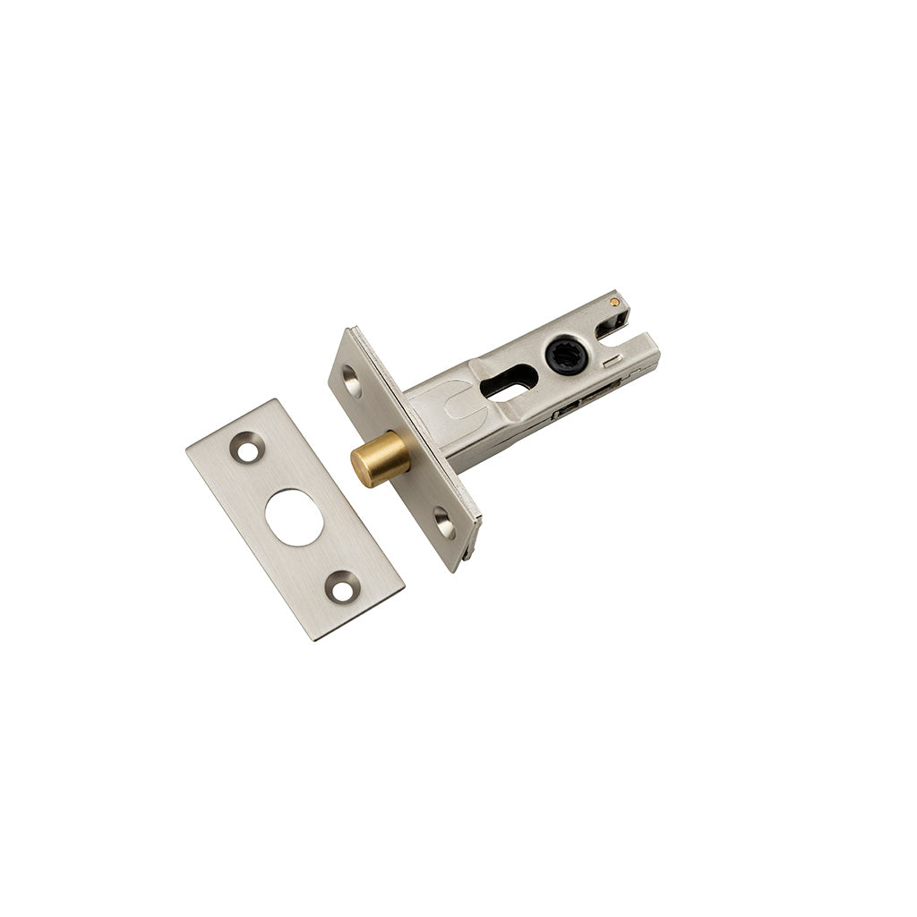 Privacy Bolt - Round Satin Nickel / 45mm