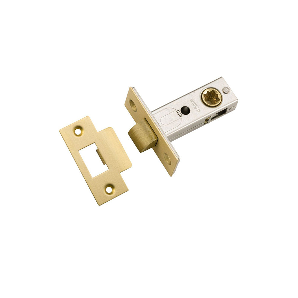 Tube Latch Brushed Gold PVD / Split Cam / 45mm
