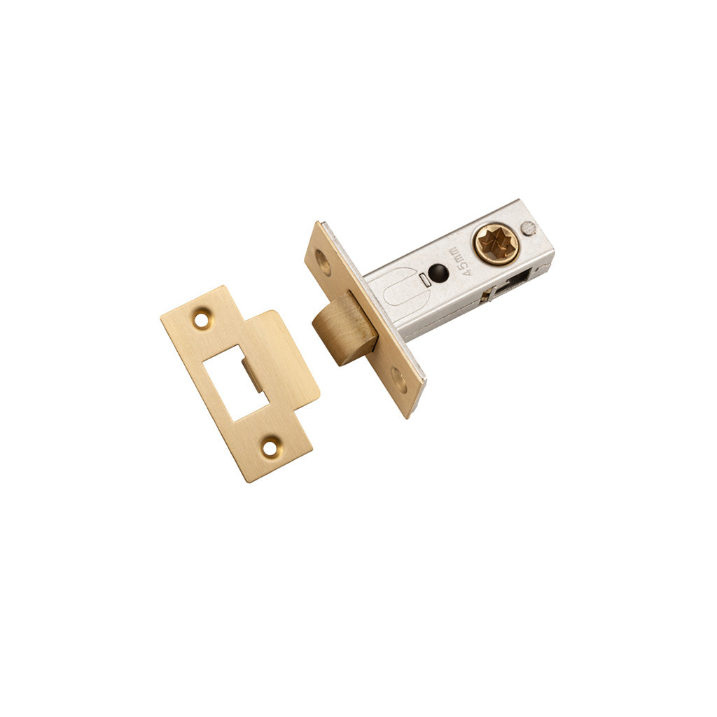 Tube Latch Brushed Brass / Split Cam / 45mm