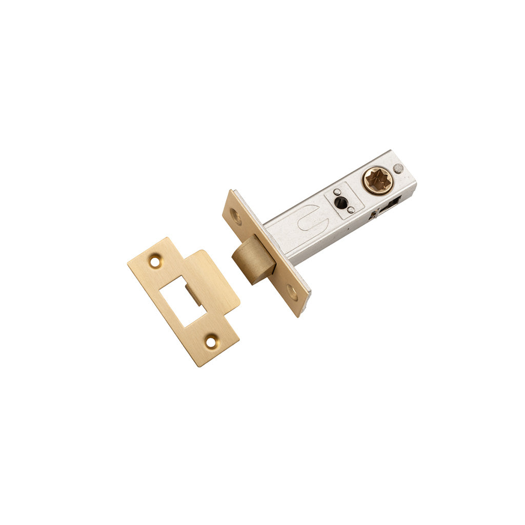 Tube Latch Brushed Brass / Split Cam / 60mm