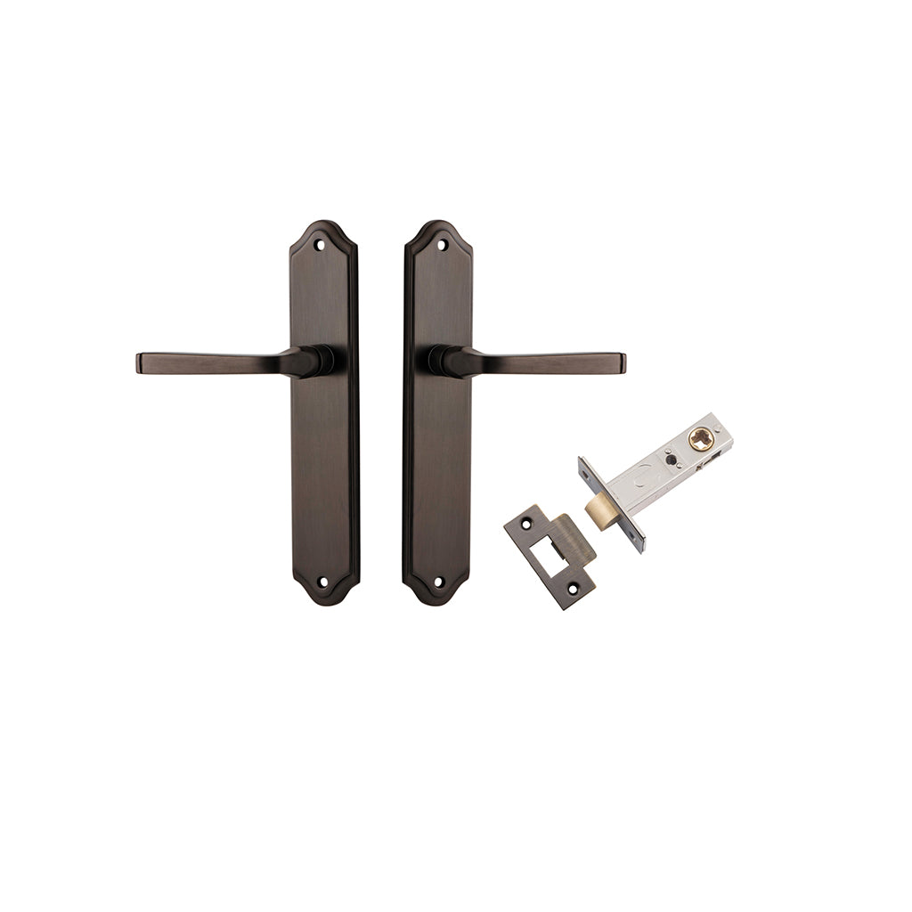 Annecy Lever - Shouldered Backplate Signature Brass / Passage / Passage Kit