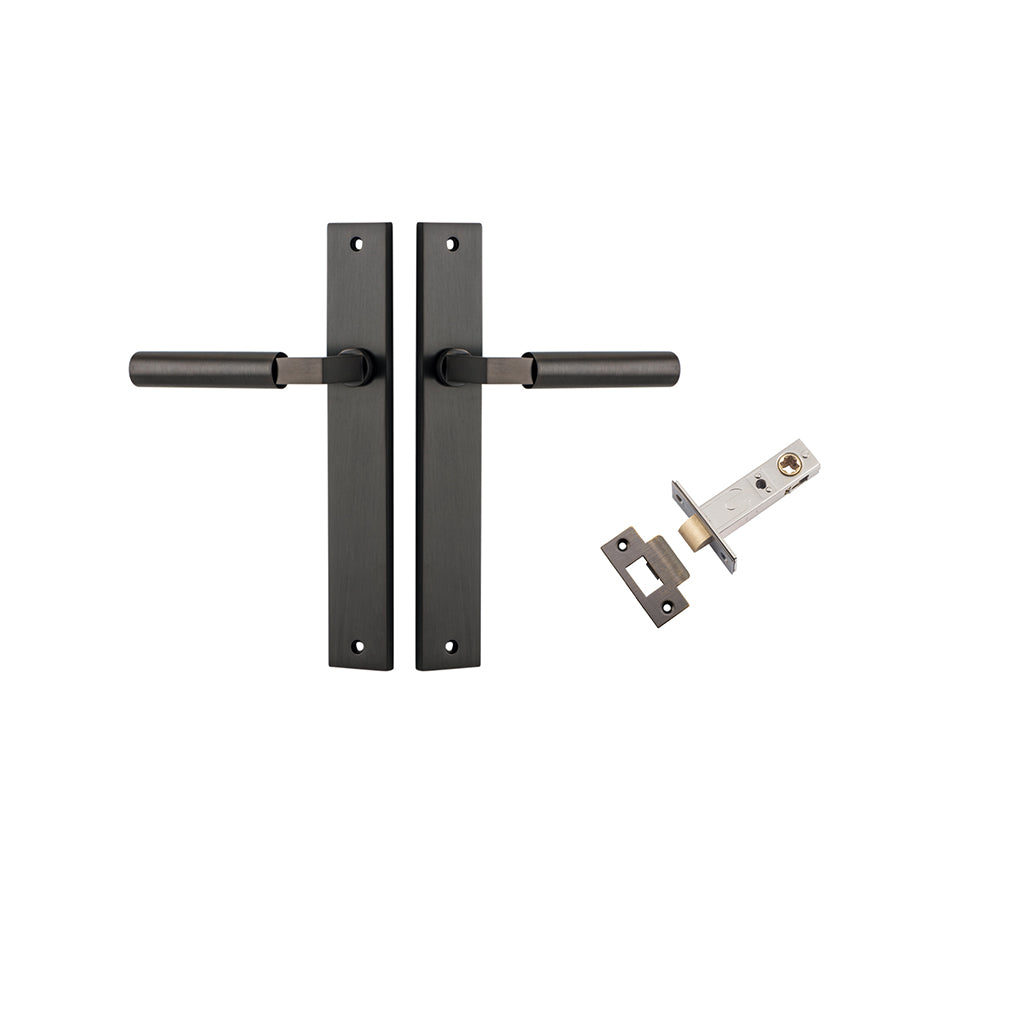 Berlin Lever - Rectangular Backplate Signature Brass / Passage / Passage Kit