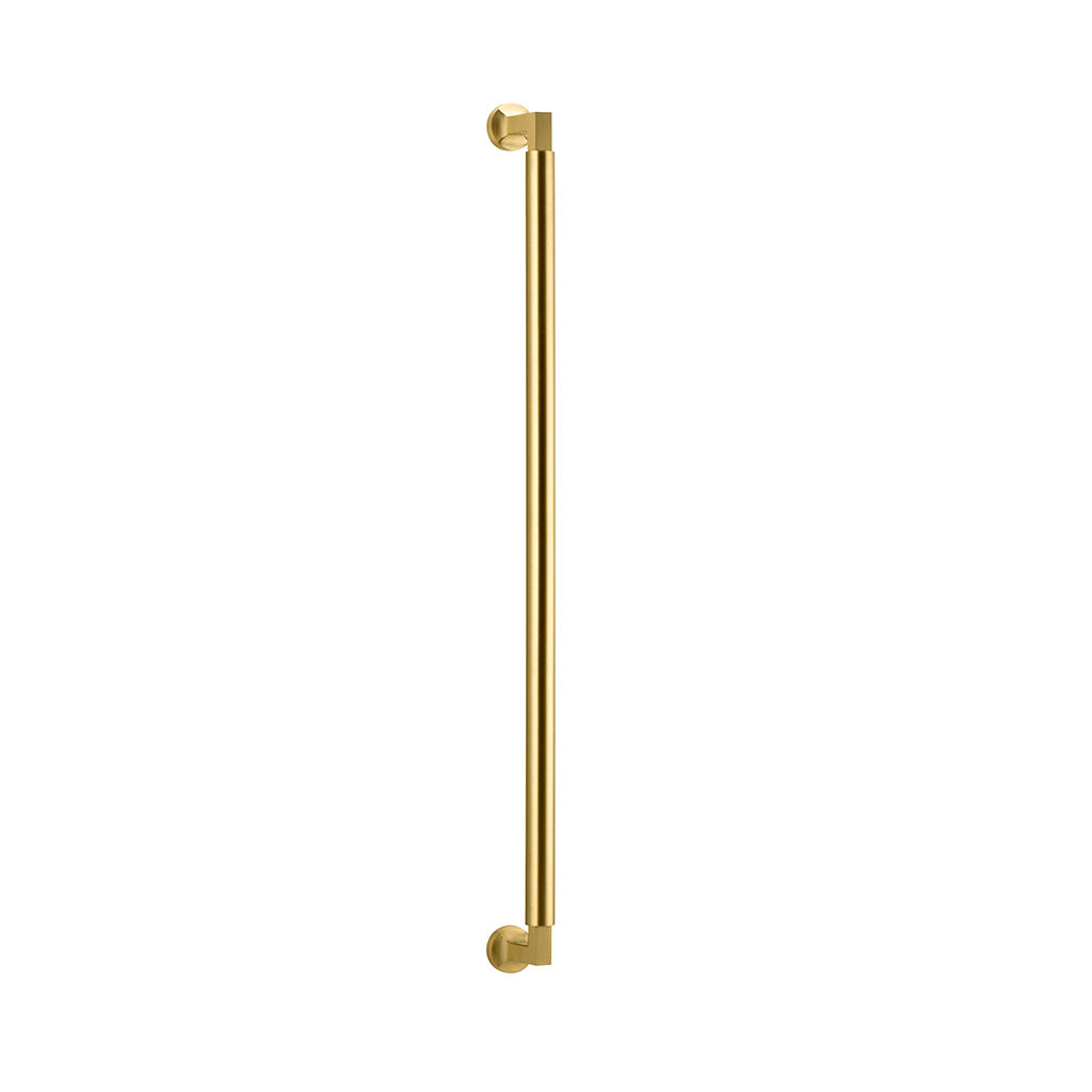 Berlin Pull Handle Brushed Brass / 600mm / Pull Handle Single