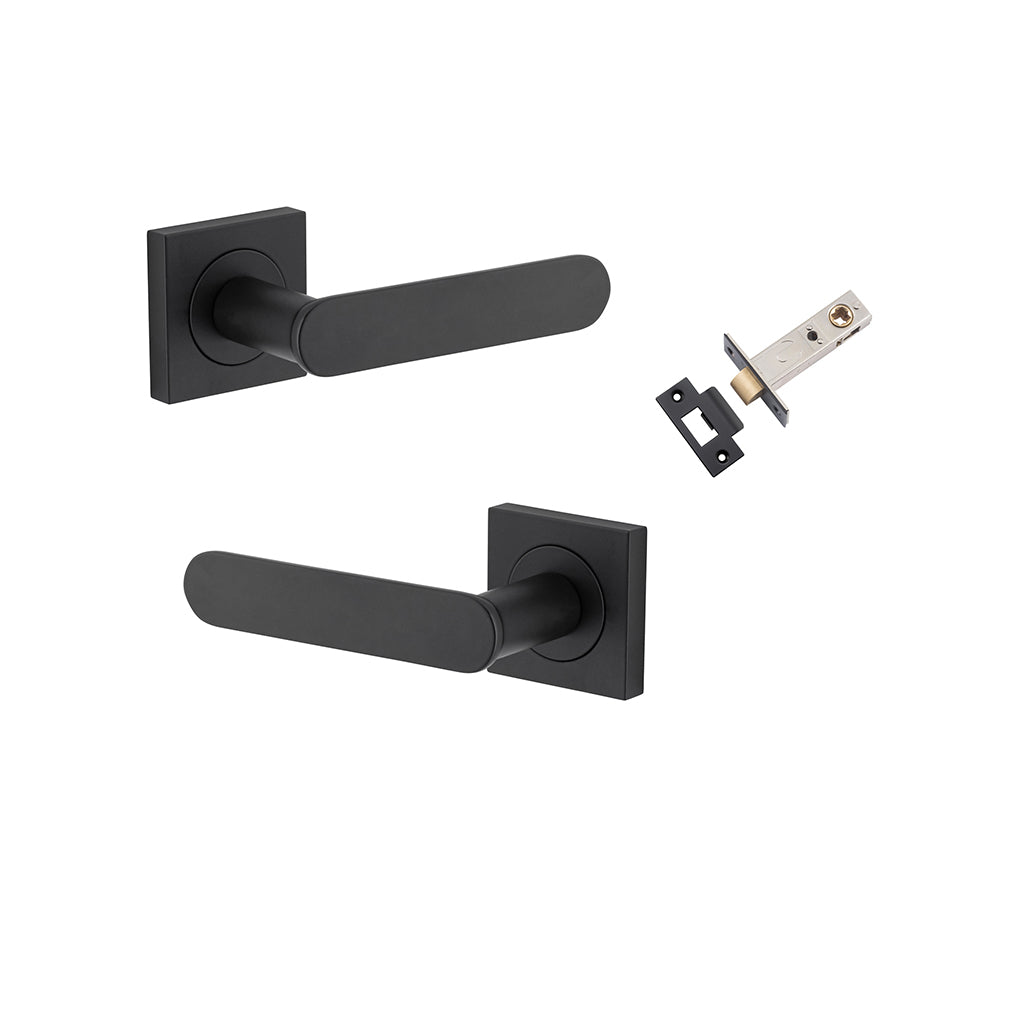 Bronte Lever - Square Rose Matt Black / Passage / Passage Kit