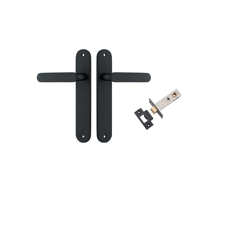 Bronte Lever - Oval Backplate Matt Black / Passage / Passage Kit