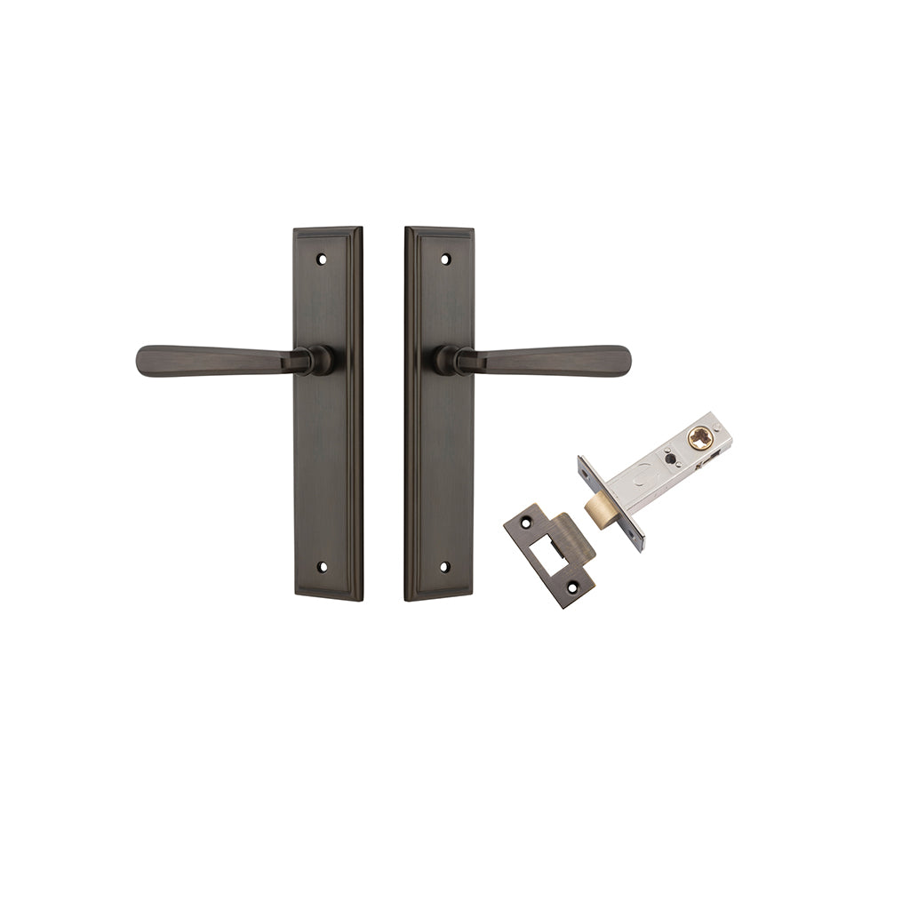Copenhagen Lever - Stepped Backplate Signature Brass / Passage / Passage Kit