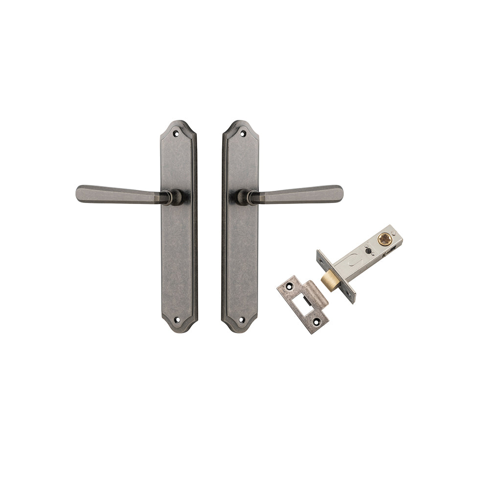 Copenhagen Lever - Shouldered Backplate Distressed Nickel / Passage / Passage Kit