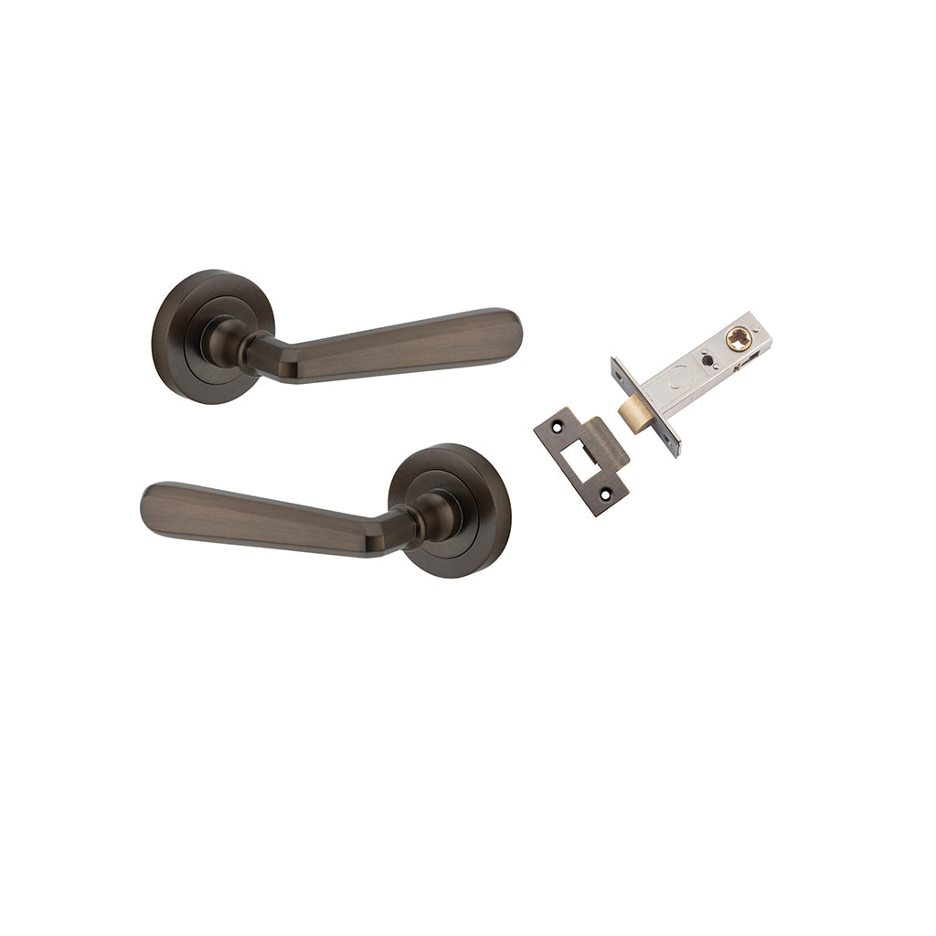 Copenhagen Lever - Round Rose Signature Brass / Passage / Passage Kit
