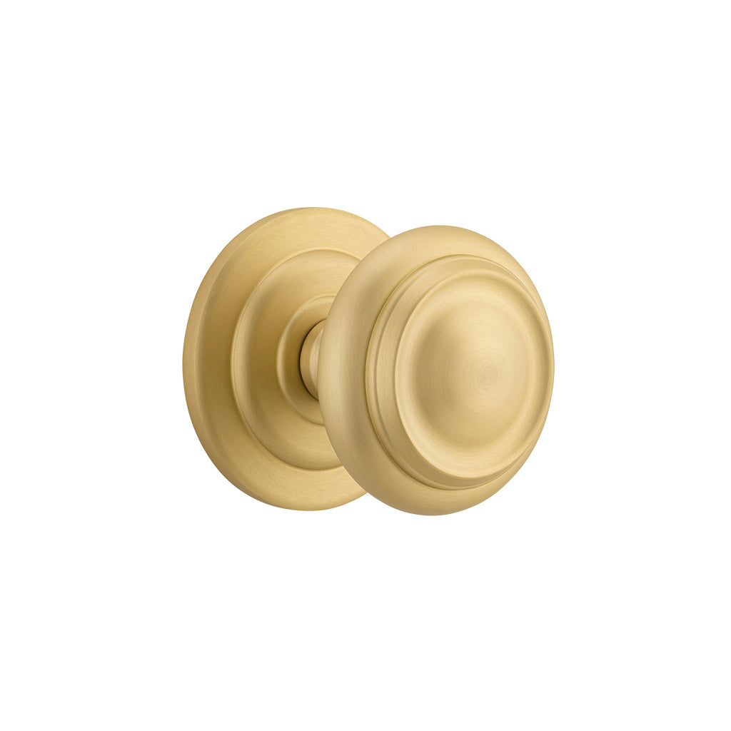 Sarlat Centre Door Knob Brushed Gold PVD