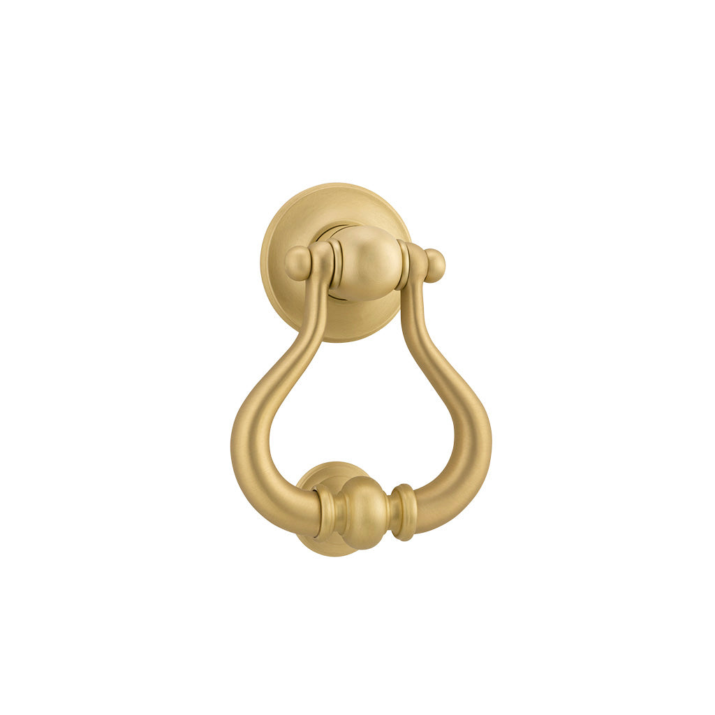Sarlat Door Knocker Brushed Gold PVD