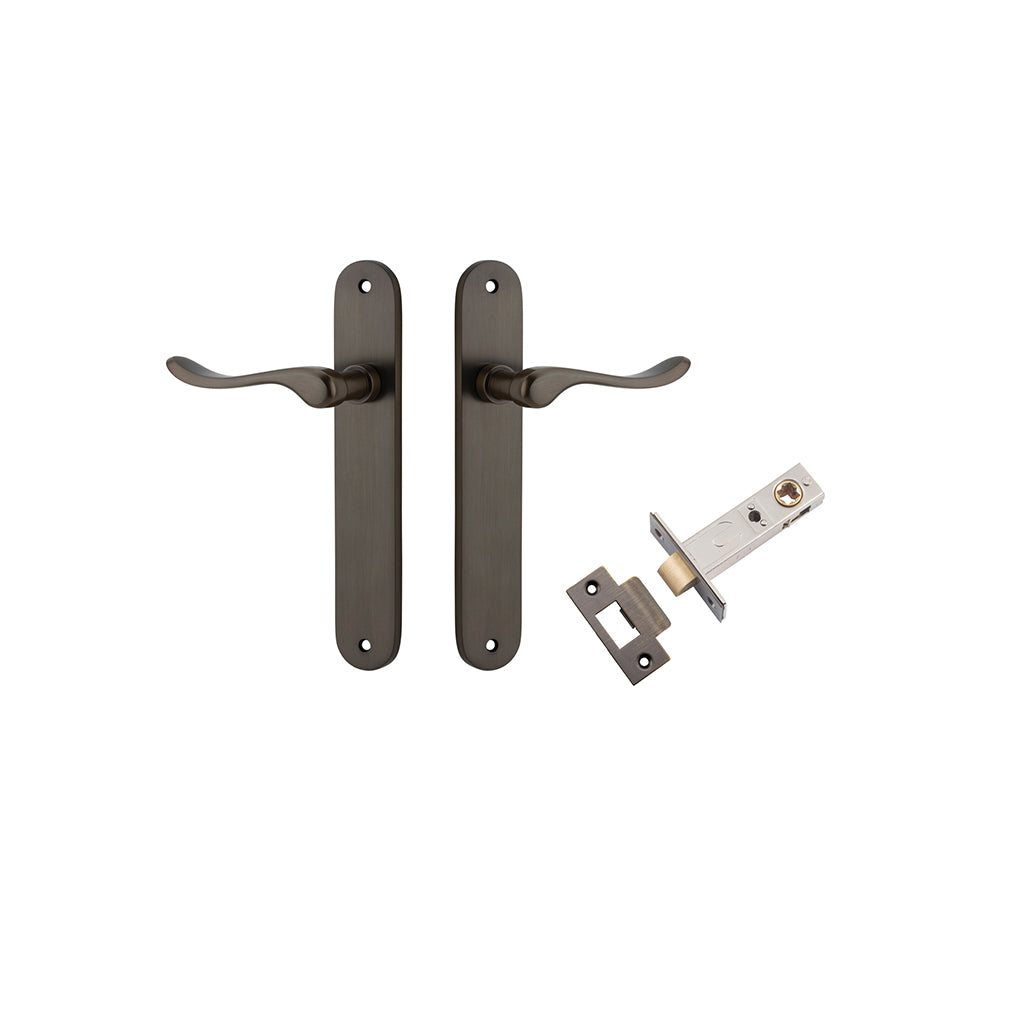 Stirling Lever - Oval Backplate Signature Brass / Passage / Passage Kit