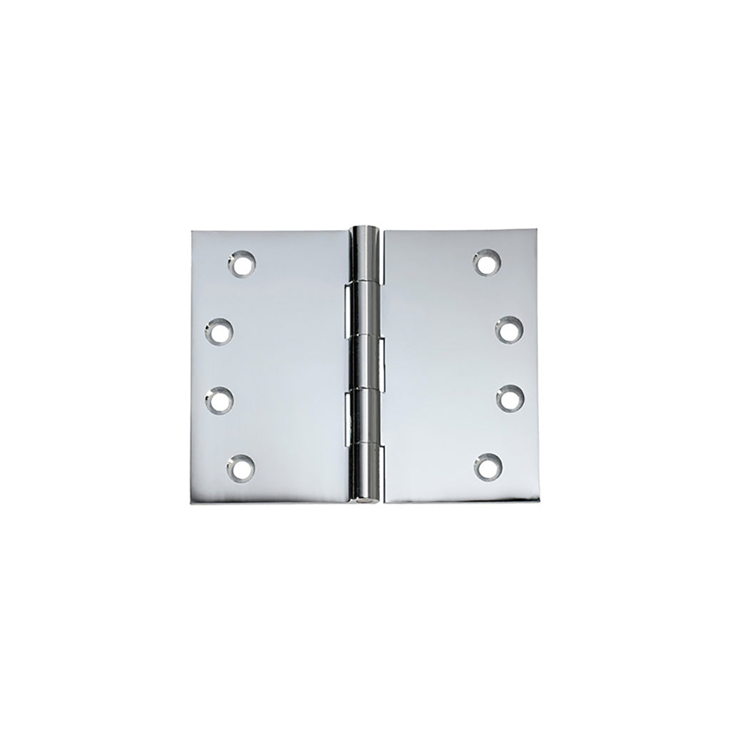 Broad Butt Hinge - H100xW125mm Chrome Plated