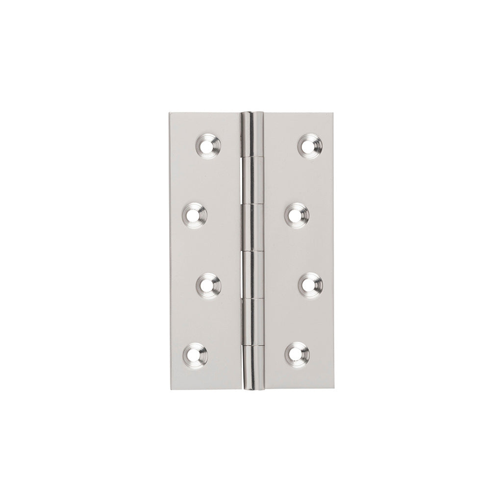 Fixed Pin Hinge - H100xW60mm Satin Nickel