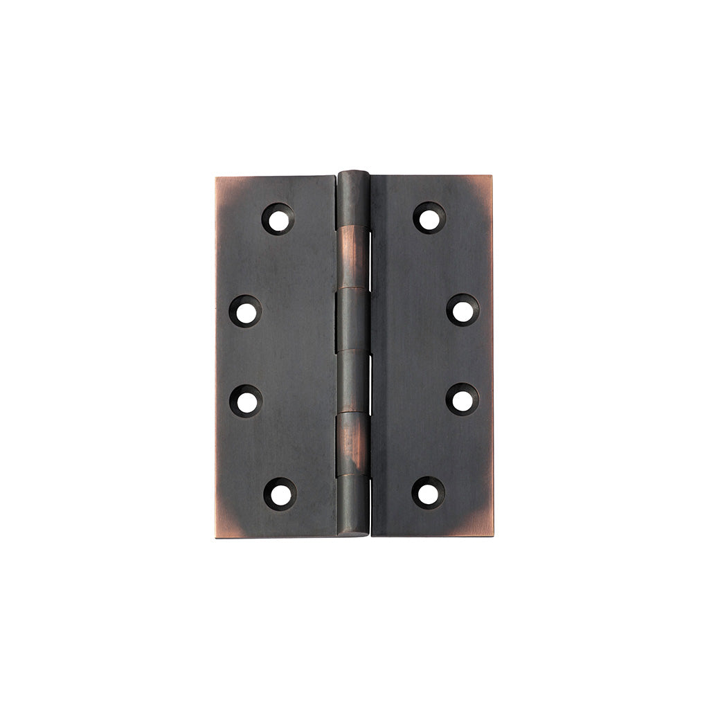 Fixed Pin Hinge - H100xW75mm Antique Copper