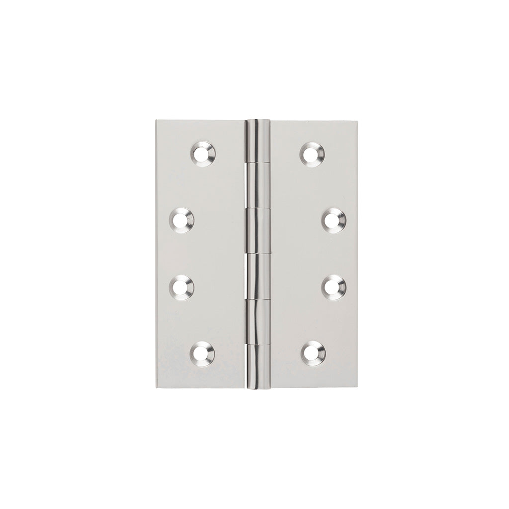 Fixed Pin Hinge - H100xW75mm Satin Nickel