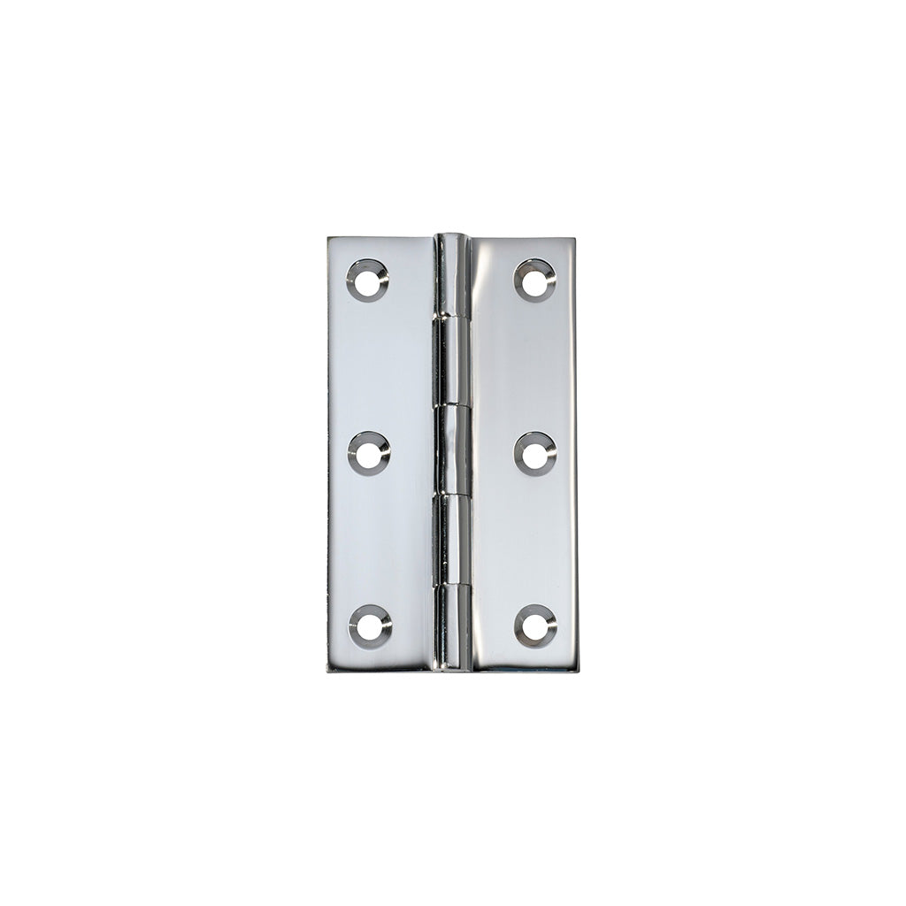 Fixed Pin Hinge - H89xW50mm Chrome Plated