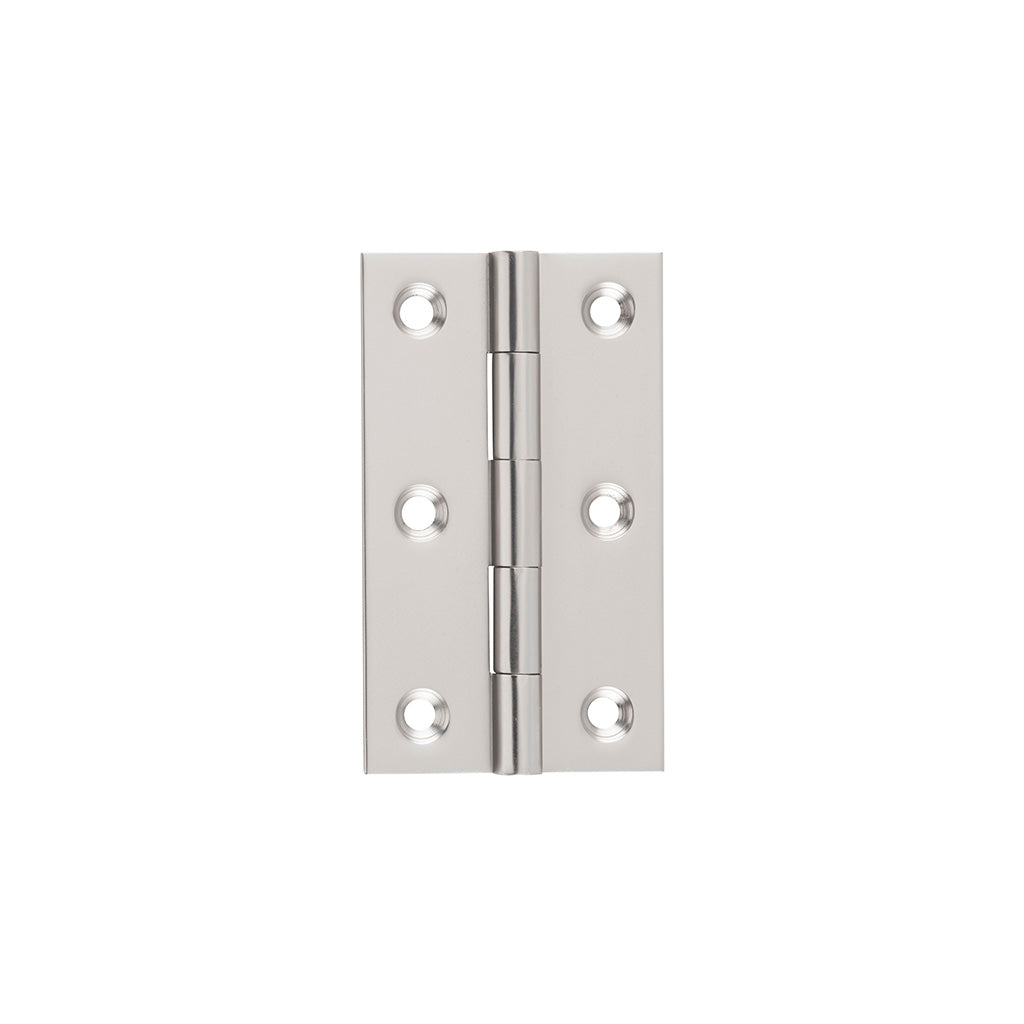 Fixed Pin Hinge - H89xW50mm Satin Nickel
