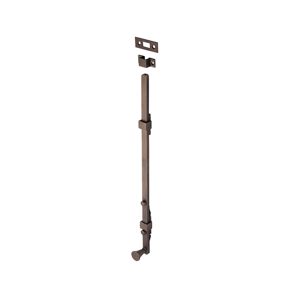 Panic Bolt Antique Brass / 450mm