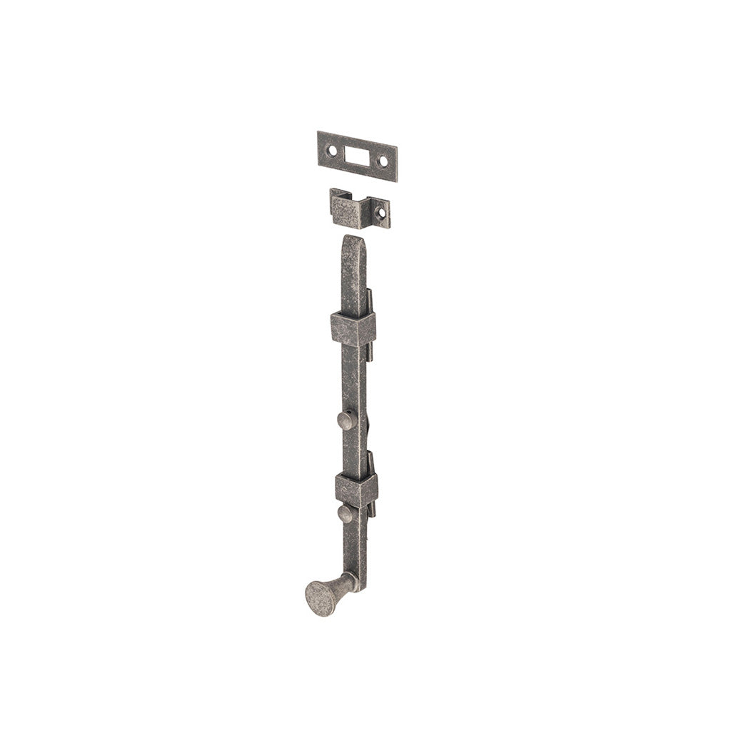 Panic Bolt Rumbled Nickel / 255mm