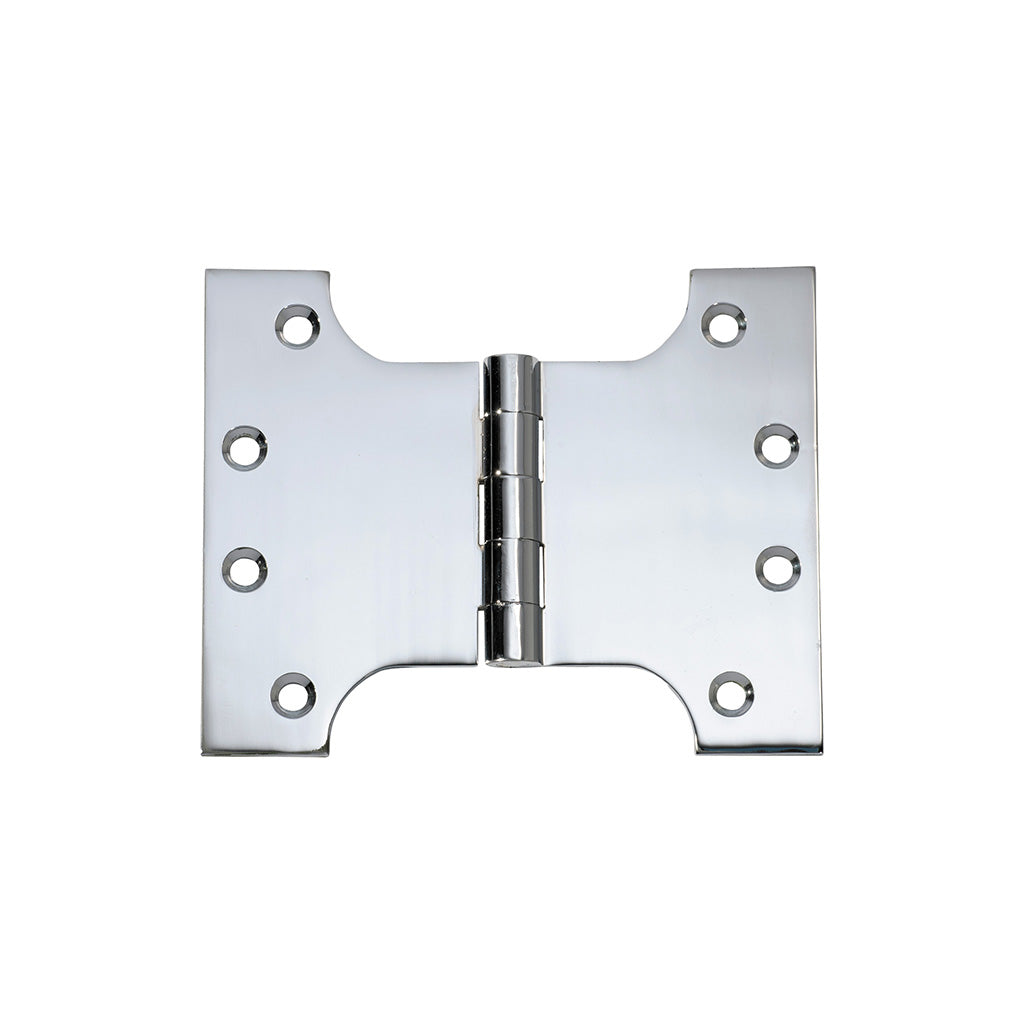 Parliament Hinge - H100xW125mm Chrome Plated
