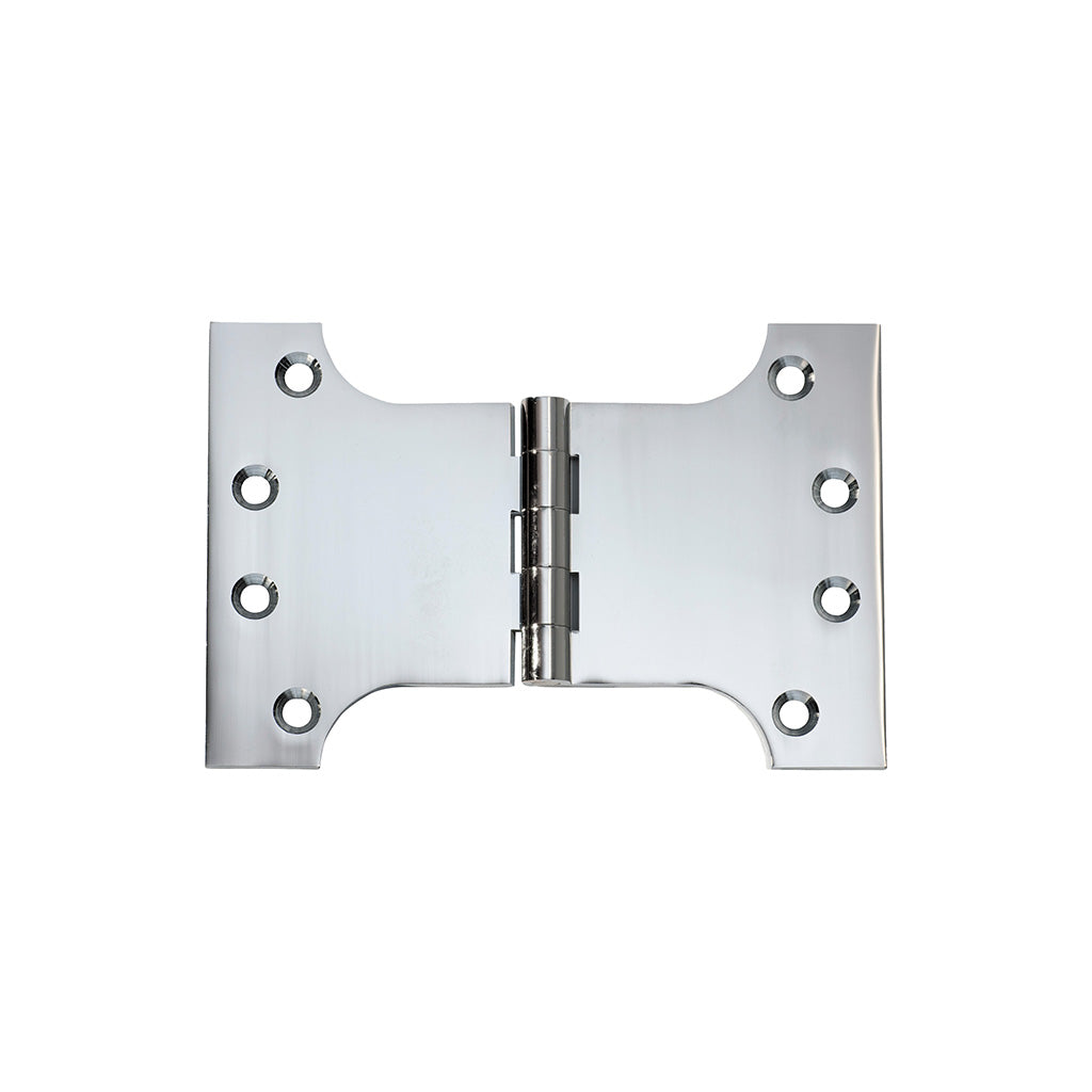 Parliament Hinge - H100xW150mm Chrome Plated